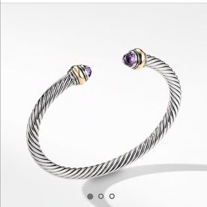 David Yurman Cable Bracelet - Amethyst